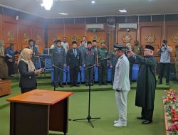 Pj bupati Tabalong Lantik Faturahman Menjadi Kades PAW Desa Banyu Tajun