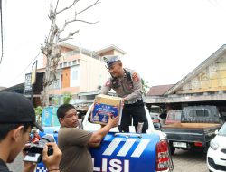 Polresta Banjarmasin Gelar Bakti Sosial Religi Sambut Hari Jadi Lalu Lintas ke-69