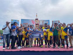 Wabup HST Resmi Tutup Turnamen Sepak Bola Pelajar Bupati CUP 2024