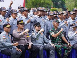 Bupati HST Kukuhkan 845 Satlinmas Desa dan Kelurahan Se-Kabupaten HST