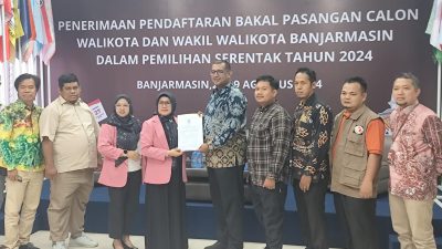 Tiga Bapaslon Pilwali Banjarmasin Belum Memenuhi Syarat, Perbaikan Ditunggu Hingga 8 September