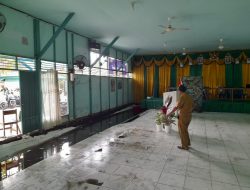 Lantai Aula SMA N 7 Banjarmasin Ambruk, Sejumlah Siswa Terluka dan Syok