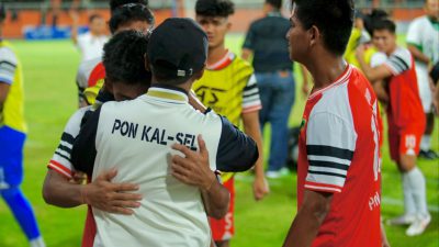 Tim Pon Sepakbola Kalsel Masuk Semifinal, Hasnuryadi: Pemain Berjuang Sepenuh Hati