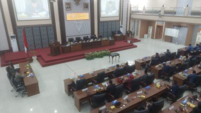 Paripurna Perdana DPRD Banjar, 9 Orang Dewan Absen