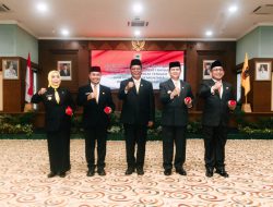 Tekankan Kondusifitas Pilkada, Gubernur Kalsel Lantik Empat Pejabat Teras Pemprov Jadi Pjs Bupati dan Wali Kota