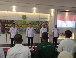 Pemkab Tanah Bumbu Gelar Sosialisasi Peningkatan Kapasitas Tim Pendataan Sawit Rakyat