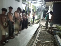 Belasan Remaja Mabuk Gaduk dan Berbuat Asusila di Tungkaran Banjar Digerebek Satpol PP