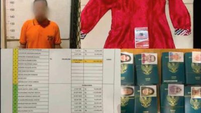 Polsek Banjarmasin Barat Ringkus Tersangka Penipuan dan Penggelapan Dana Umrah