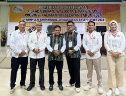 Bapaslon Walikota dan Wakil Walikota Banjarmasin Selesai Ikuti Tahapan MCU