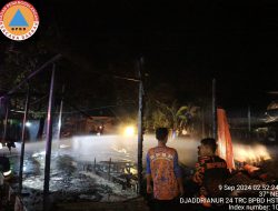 Kebakaran Hanguskan Dua Rumah di Mahang Matang Landung HST