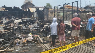 Kebakaran di Alalak Tengah, 31 Jiwa Kehilangan Tempat Tinggal