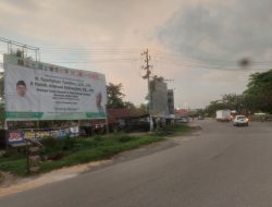 Diduga Langgar Adminstrasi, Pasangan Calon Bupati Banjar Pasang APK di Luar Wilayah