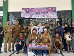 Vaksinasi Rabies Serentak, DKPP Tanbu World Rabies Day 2024