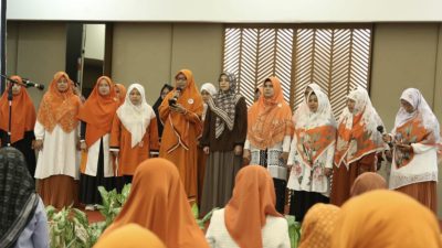 drg Ellyana Trisya Hasnuryadi, Istri Calon Wakil Gubernur Kalsel, Hadiri Deklarasi Dukungan Gerakan Nasional Perempuan Memilih