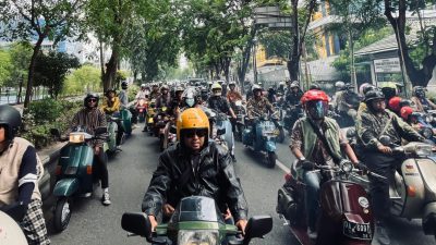 Batik Ride 2024: Vespa, Budaya, dan Persaudaraan di Jalanan