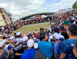 Santri Ponpes Al-Falah Putra Banjarbaru Senang Didatangi Rizky Pora Cs