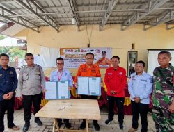 BPBD Balangan dan HSU Teken MoU Untuk Penanganan Karhutla