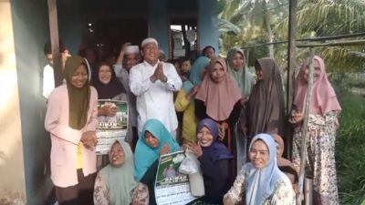 Bahrul Ilmi Meminta Doa dan Dukungan Warga Desa Sungai Limbah Alalak untuk Pilkada 2024