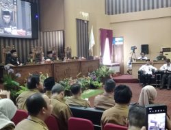 Fraksi DPRD Tanah Bumbu Sampaikan Pandangan Umum Raperda Pembentukan dan Susunan Perangkat Daerah