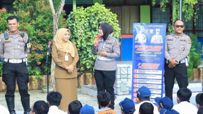 Polresta Banjarmasin Gelar Edukasi Lalu Lintas di SMPN 14