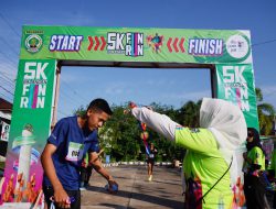 Disporapar Balangan Gelar Fun Run 5K Perdana
