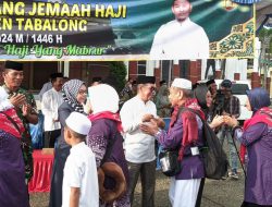 Ratusan Jemaah Haki Tabalong di Kloter 18 Tiba Di Saraba Kawa, Disambut Langsung Oleh Pj Bupati