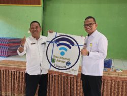 Diskominfo Tabalong Kembali Serahkan Wifi Gratis di Sekolah
