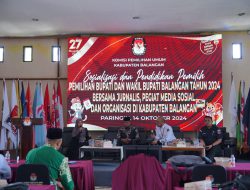 Kolaborasi KPU Balangan Dengan Jurnalis Sosialisasikan Pendidikan Pemilih Bersama