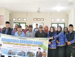 Dinas Sosial Tanah Bumbu Sosialisasikan Bansos RS-RTLH