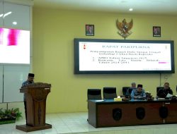 Pjs Bupati HST Tanggapi Pandangan Umum Fraksi DPRD