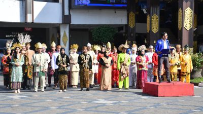 Banjarmasin Ditetapkan Sebagai Kota Layak Wiramuda, Upacara Sumpah Pemuda Angkat Keberagaman Budaya