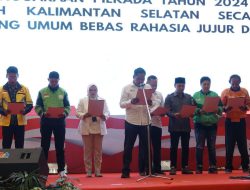 Deklarasi Pilkada Damai Aliansi Buruh dan Komunitas Ojek Online Banua Tuai Apresiasi Pemprov dan Polda Kalsel