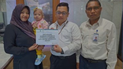 UPZ Bank Kalsel Bantu Pengobatan Penderita Jantung Bocor