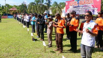 Musim Penghujan Tiba, Pemkab Banjar Gelar Apel Siaga Mitigasi Bencana