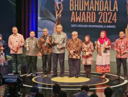 Pemko Banjarmasin Raih Penghargaan Bhumandala Award 2024