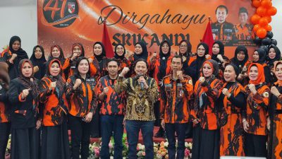 Momen HUT ke-41 Srikandi Pemuda Pancasila Kalsel Kuatkan Barisan Dukung Muhidin-Hasnur