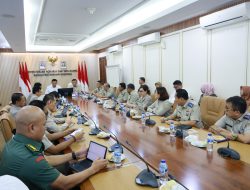 Diskusi dengan Menhan, Menteri Nusron akan Lakukan Penguatan Kerjasama