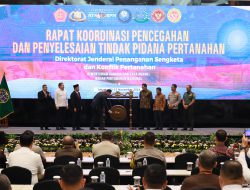 Buka Rakor Pencegahan dan Penyelesaian Tindak Pidana Pertanahan 2024, Menko Infra: Kita Tidak Tebang Pilih