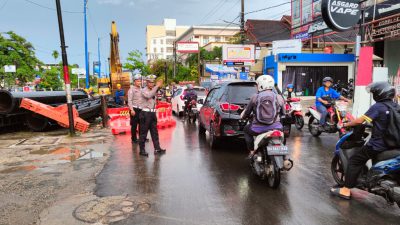 Perhatian! Proyek Jalan dan Sungai Veteran, Akan Ada Buka Tutup Arus