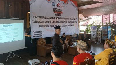 FDM Gelar Majelis Demokrasi, Minimalisir Masyarakat Terpengaruh Isu Sara, Hoax, Black Campign dan Golput