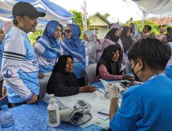 MH Care Sukses Digelar di Desa Sungai Pitung Batola: Ratusan Warga Lakukan Pemeriksaan Kesehatan