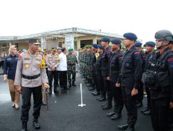 1000 Personil Gabungan TNI-POLRI Dikerahkan, Jamin Keamanan dan Ketertiban Hari Pencoblosan