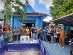 Pendistribusian Logistik Pilkada 2024 di Banjarmasin Timur Dikawal Ketat Hingga ke Murung Selong