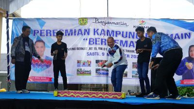Resmikan Kamber Bergema, Walikota Banjarmasin Dorong Lahirnya Bibit Atlet Olahraga Tradisional
