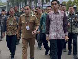 Siap Ikuti Rakornas, Bupati Zairullah dan Ketua DPRD Tanah Bumbu Tiba Dilokasi Acara