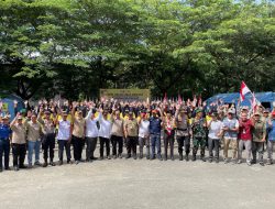 Pemkab HST Gelar Apel Siaga dan Simulasi Penanggulangan Bencana Kawasan Siaga Bencana