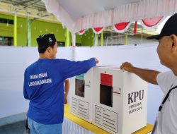 Ribuan Warga Binaan di Lapas Teluk Dalam Banjarmasin Antusias Ikuti Pilkada Serentak