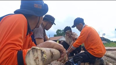 BPBD Bangun Dermaga Irigasi Untuk Mudahkan Evakuasi Saat Haul Guru Sekumpul