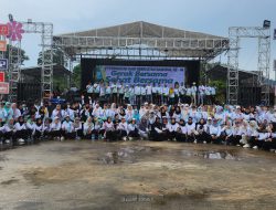 Dinkes Kotabaru Gelar Fun Run dan Jalan Santai 2024