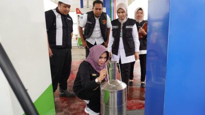 Jelang Nataru, Pemkab Banjar Bersama Polisi Pantau SPBU